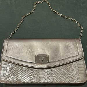 INC gold evening purse. Excellent condition